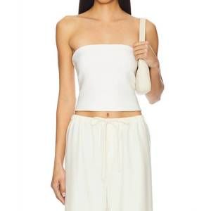 NEW SIMKHAI nicole tube top in ivory